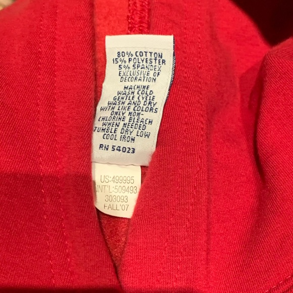 Red GAP Stretch hoodie M Medium, very soft and comfy - Picture 9 of 12